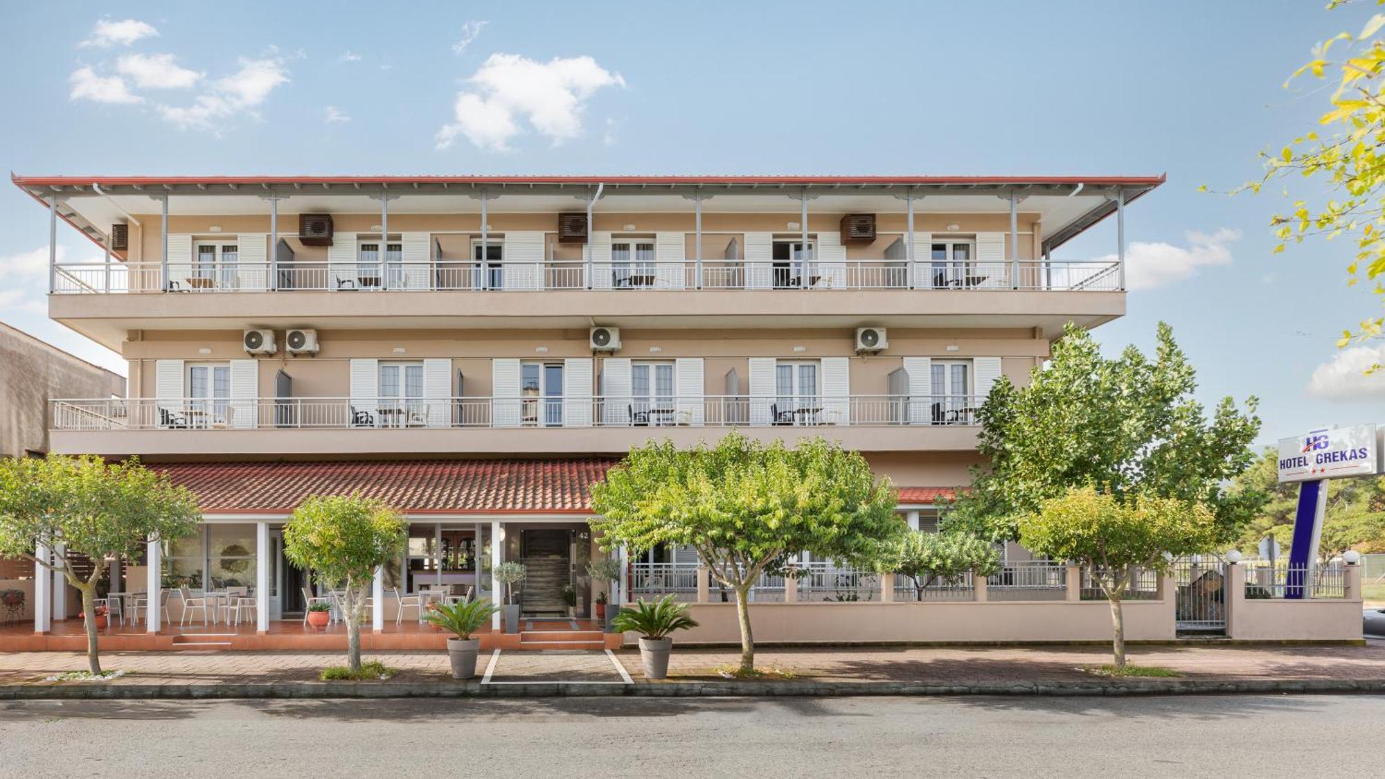 Hotel Grekas Néi Póri Kültér fotó